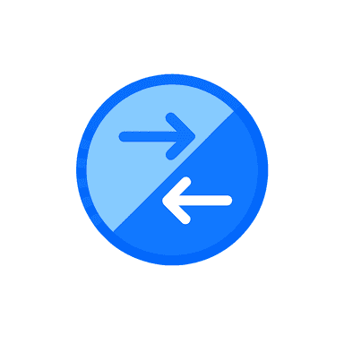 Send & Receive Icon