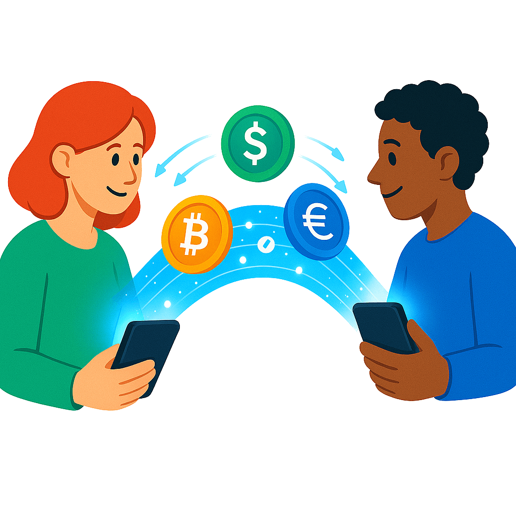 Global finance illustration